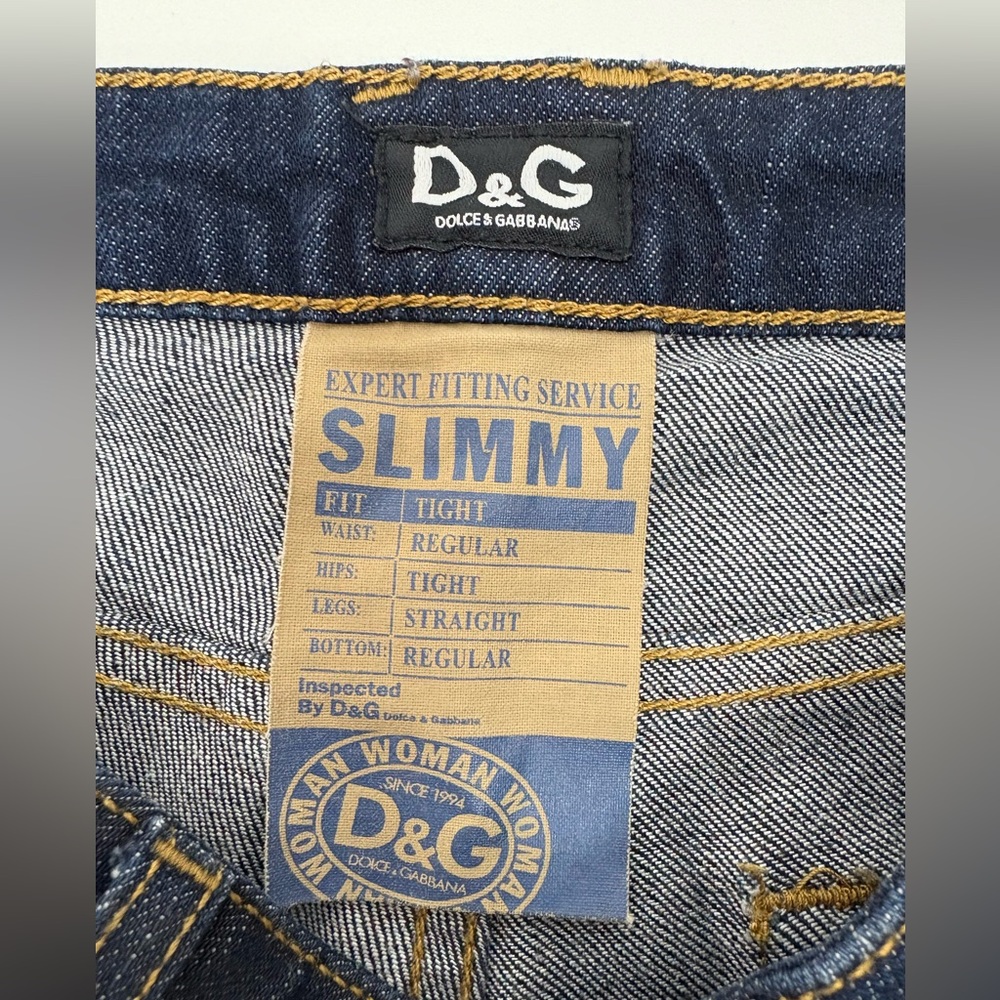 D&G Dolce & Gabanna Blue Slimmy skinny Jeans - Premium Denim - Picture 12 of 15